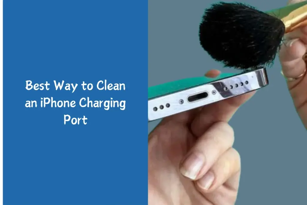iPhone Charging Port Cleaning